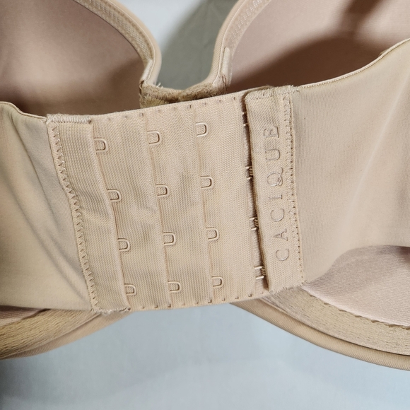 Cacique Beige Boost Multi-Way Women's  Strapless Bra - Picture 7 of 13